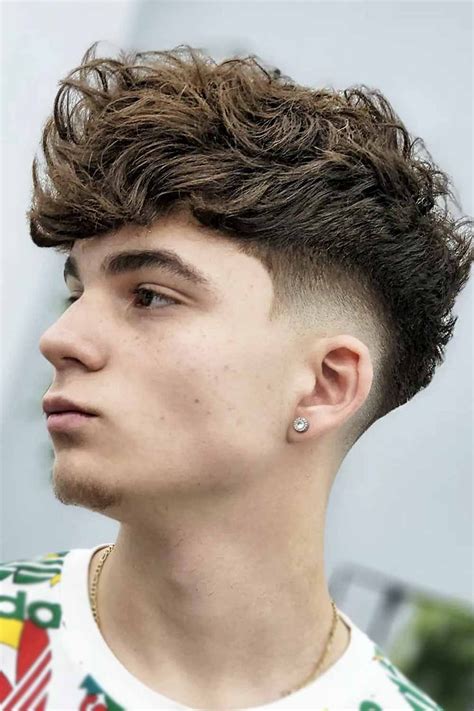 fluffy hair boy haircut|gangster boy pictures fluffy hair.